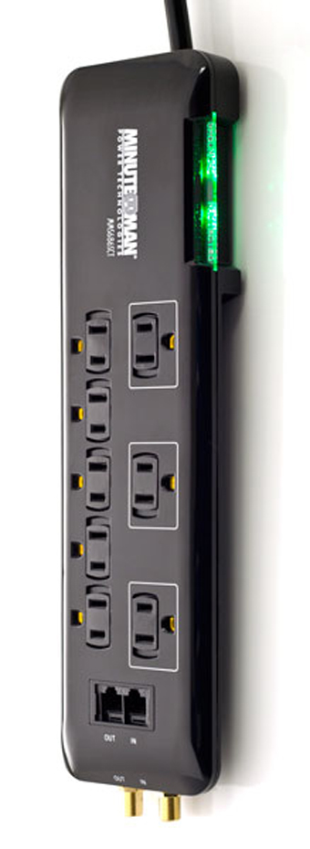 Slim 8-Outlet Strip 3420 Joules 6ft. Powercord (special pricing while supplies last)
